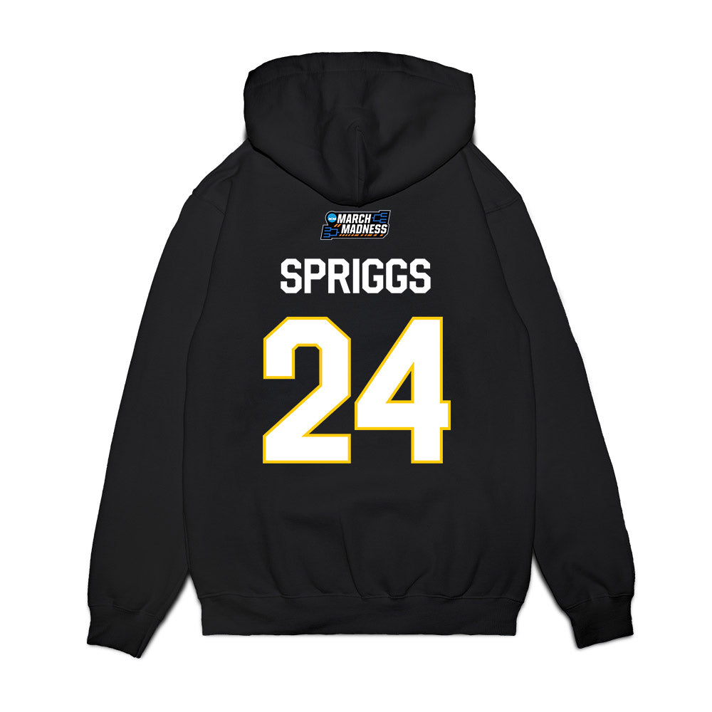 UCSD - NCAA Women's Basketball : Kayanna Spriggs - NCAA® March Madness® 2026 Premium Hooded Sweatshirt-1