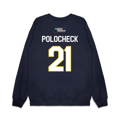 UCSD - NCAA Women's Basketball : Nicki Polocheck - NCAA® March Madness® 2026 Premium Crewneck Sweatshirt-1