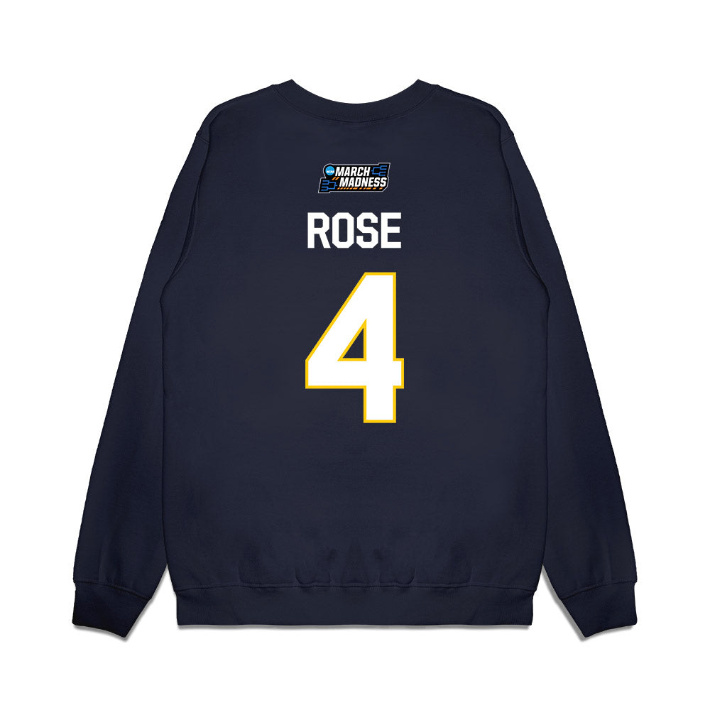 UCSD - NCAA Women's Basketball : Makayla Rose - NCAA® March Madness® 2026 Premium Crewneck Sweatshirt-1