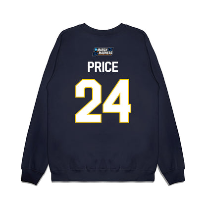 UCSD - NCAA Women's Basketball : Niya Price - NCAA® March Madness® 2026 Premium Crewneck Sweatshirt-1
