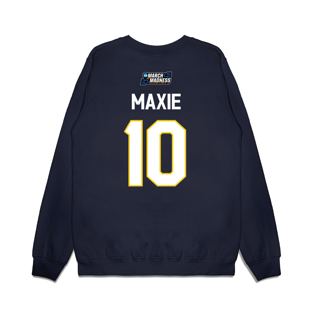 UCSD - NCAA Women's Basketball : Dymonique Maxie - NCAA® March Madness® 2026 Premium Crewneck Sweatshirt-1