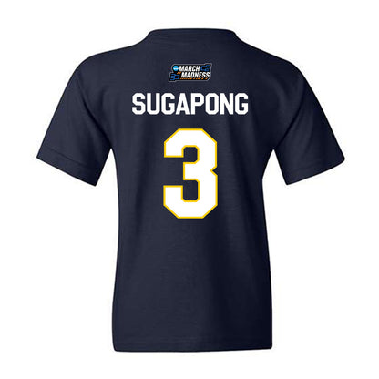 UCSD - NCAA Women's Basketball : Sumayah Sugapong - NCAA® March Madness® 2026 Youth T-Shirt-1