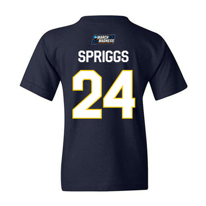 UCSD - NCAA Women's Basketball : Kayanna Spriggs - NCAA® March Madness® 2026 Youth T-Shirt-1