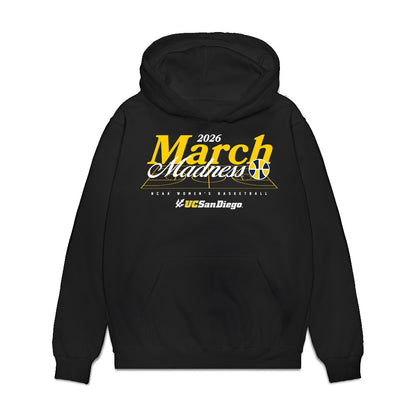 UCSD - NCAA Women's Basketball : Junae Mahan - NCAA® March Madness® 2026 Premium Hooded Sweatshirt-0