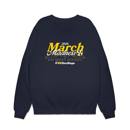 UCSD - NCAA Women's Basketball : Rosa Smith - NCAA® March Madness® 2026 Premium Crewneck Sweatshirt-0