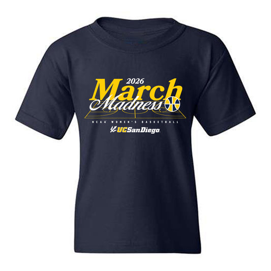 UCSD - NCAA Women's Basketball : Niya Price - NCAA® March Madness® 2026 Youth T-Shirt-0