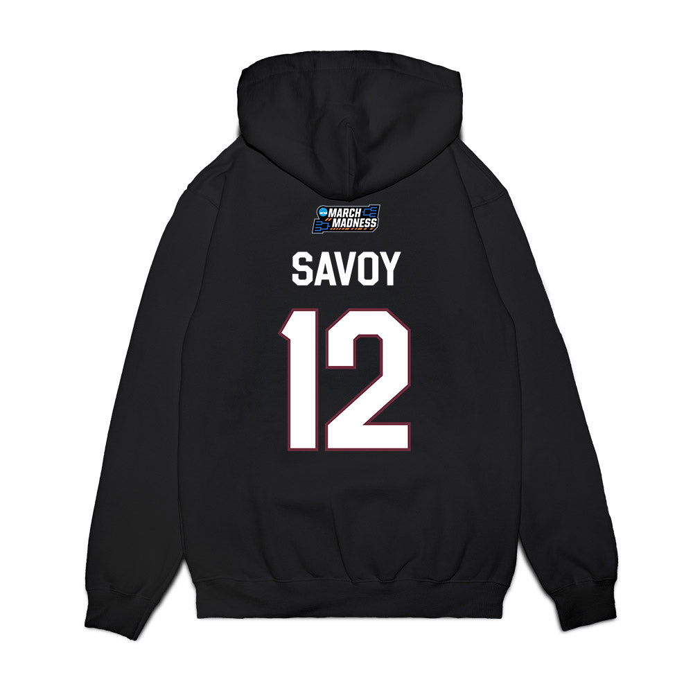 Missouri State - NCAA Women's Basketball : Christian Savoy - NCAA® March Madness® 2026 Premium Hooded Sweatshirt-1