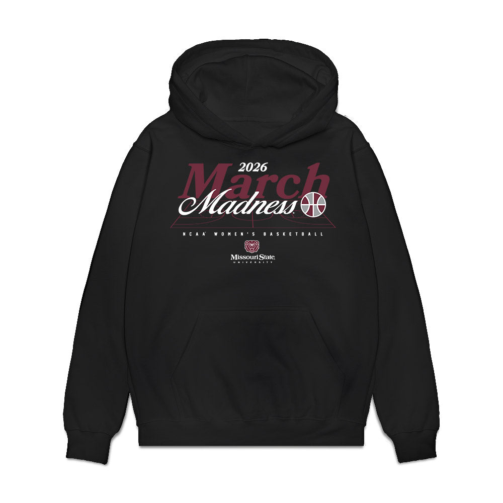 Missouri State - NCAA Women's Basketball : Christian Savoy - NCAA® March Madness® 2026 Premium Hooded Sweatshirt-0