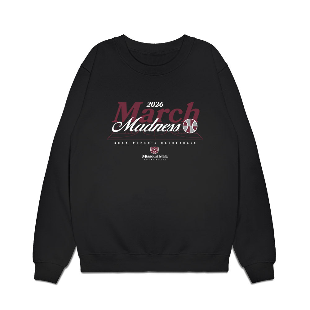 Missouri State - NCAA Women's Basketball : Christian Savoy - NCAA® March Madness® 2026 Premium Crewneck Sweatshirt-0