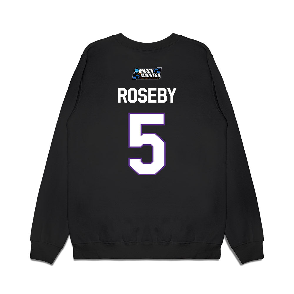SFA - NCAA Women's Basketball : Keyera Roseby - NCAA® March Madness® 2026 Premium Crewneck Sweatshirt-1
