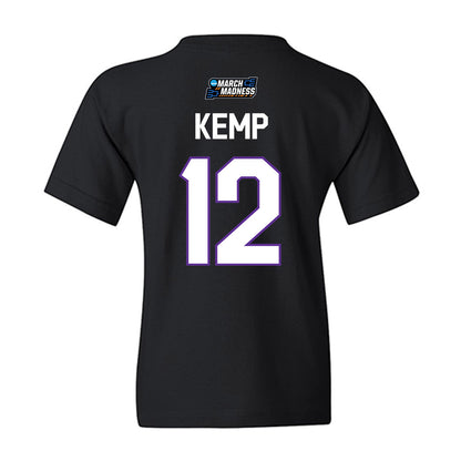 SFA - NCAA Women's Basketball : Kaylinn Kemp - NCAA® March Madness® 2026 Youth T-Shirt-1