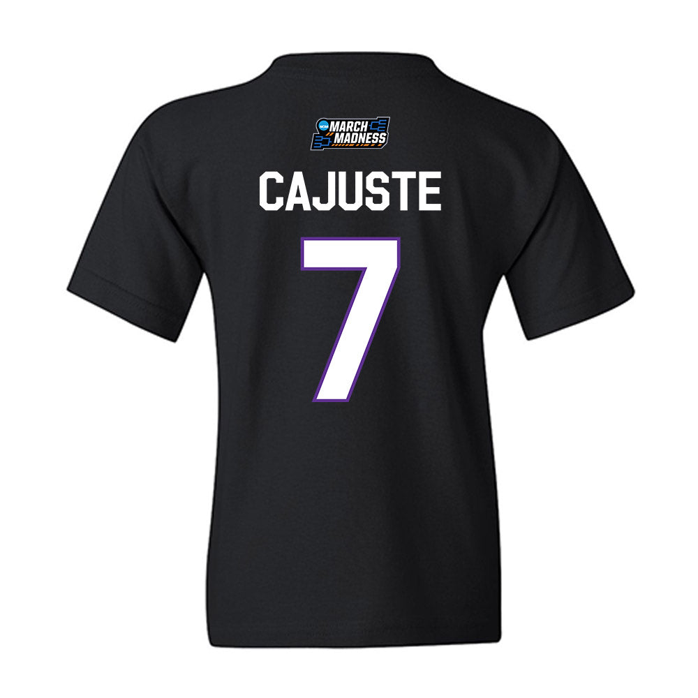SFA - NCAA Women's Basketball : Lydia Cajuste - NCAA® March Madness® 2026 Youth T-Shirt-1