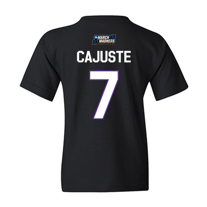 SFA - NCAA Women's Basketball : Lydia Cajuste - NCAA® March Madness® 2026 Youth T-Shirt-1