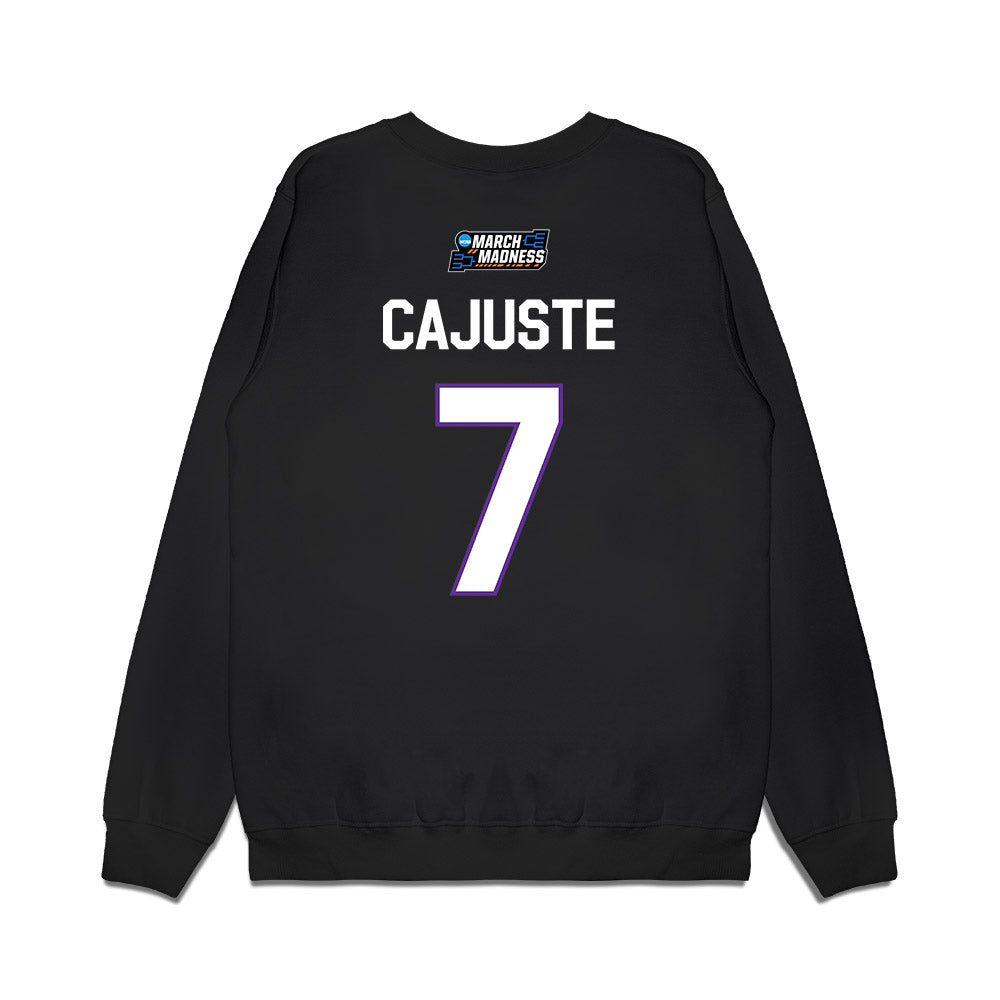 SFA - NCAA Women's Basketball : Lydia Cajuste - NCAA® March Madness® 2026 Premium Crewneck Sweatshirt-1