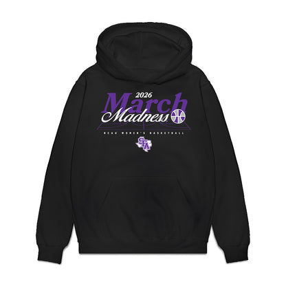 SFA - NCAA Women's Basketball : Myka Perry - NCAA® March Madness® 2026 Premium Hooded Sweatshirt-0