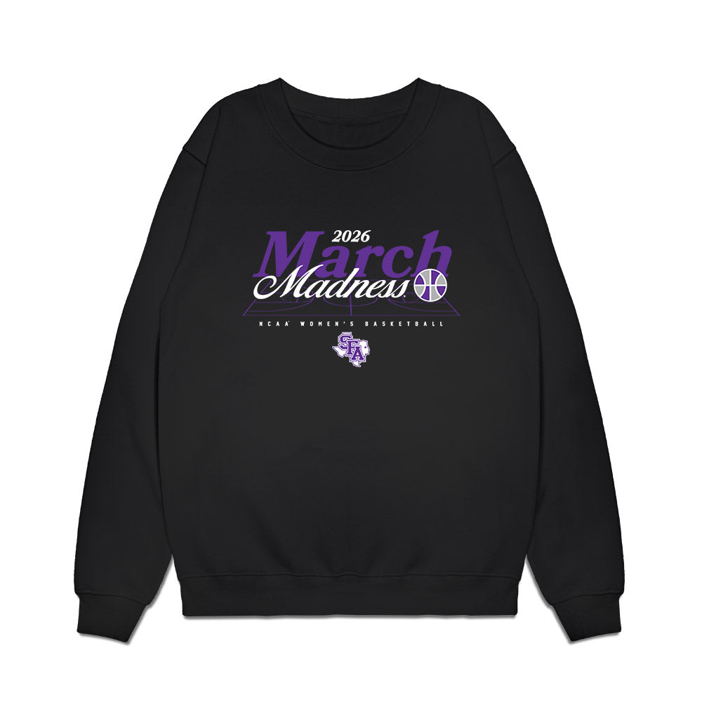 SFA - NCAA Women's Basketball : Lydia Cajuste - NCAA® March Madness® 2026 Premium Crewneck Sweatshirt-0