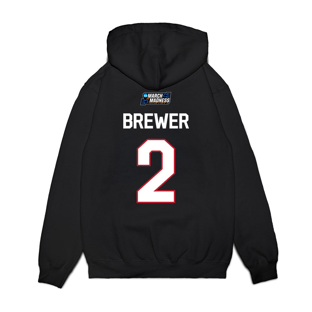 Samford - NCAA Women's Basketball : Avary Brewer - NCAA® March Madness® 2026 Premium Hooded Sweatshirt-1