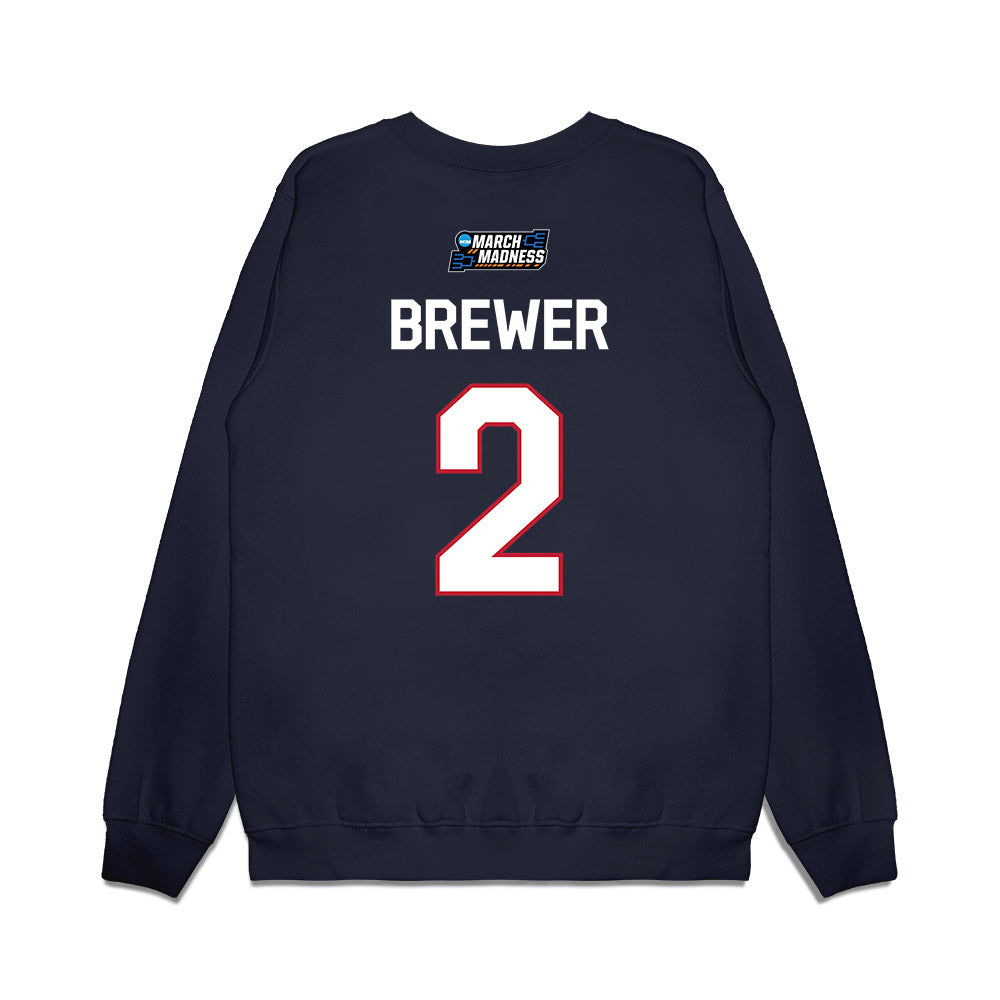 Samford - NCAA Women's Basketball : Avary Brewer - NCAA® March Madness® 2026 Premium Crewneck Sweatshirt-1