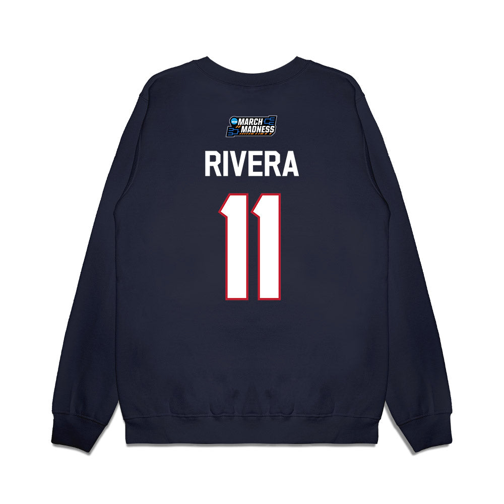 Samford - NCAA Women's Basketball : Briana Rivera - NCAA® March Madness® 2026 Premium Crewneck Sweatshirt-1