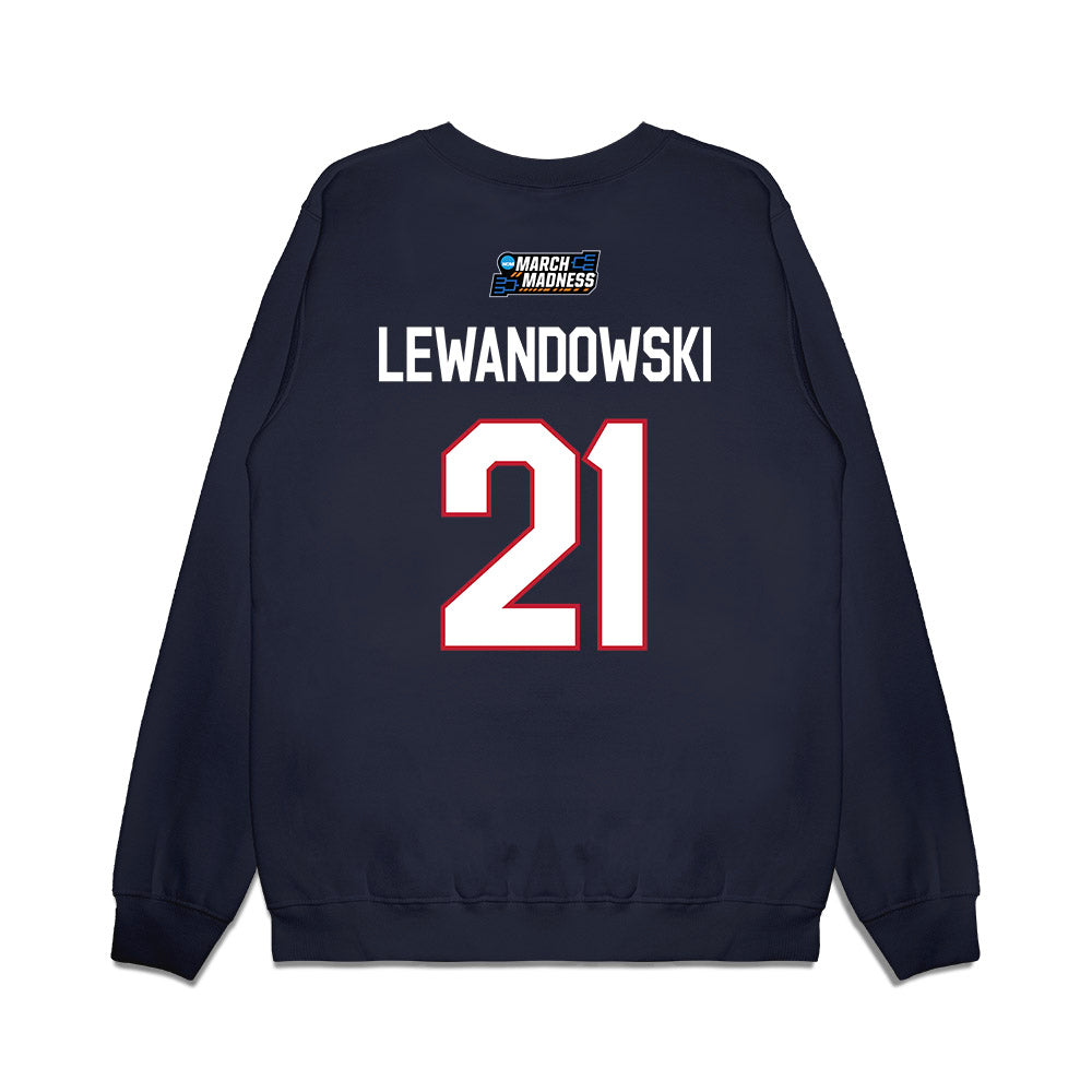 Samford - NCAA Women's Basketball : Kylee Lewandowski - NCAA® March Madness® 2026 Premium Crewneck Sweatshirt-1