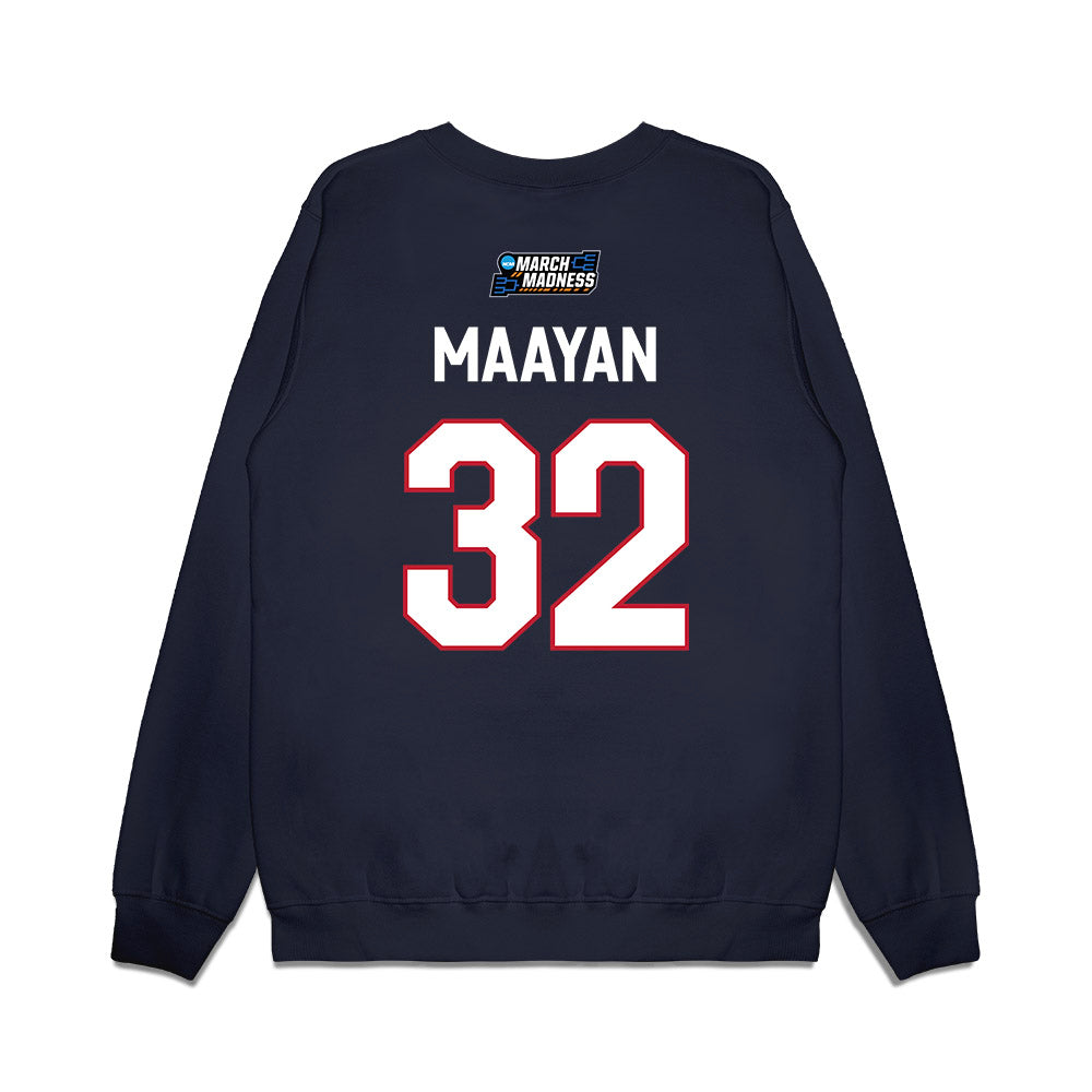 Samford - NCAA Women's Basketball : Yael Maayan - NCAA® March Madness® 2026 Premium Crewneck Sweatshirt-1