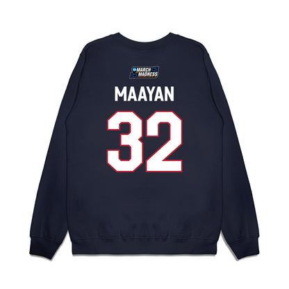 Samford - NCAA Women's Basketball : Yael Maayan - NCAA® March Madness® 2026 Premium Crewneck Sweatshirt-1