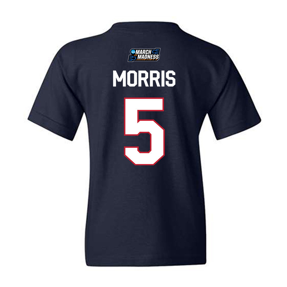 Samford - NCAA Women's Basketball : Francie Morris - NCAA® March Madness® 2026 Youth T-Shirt-1