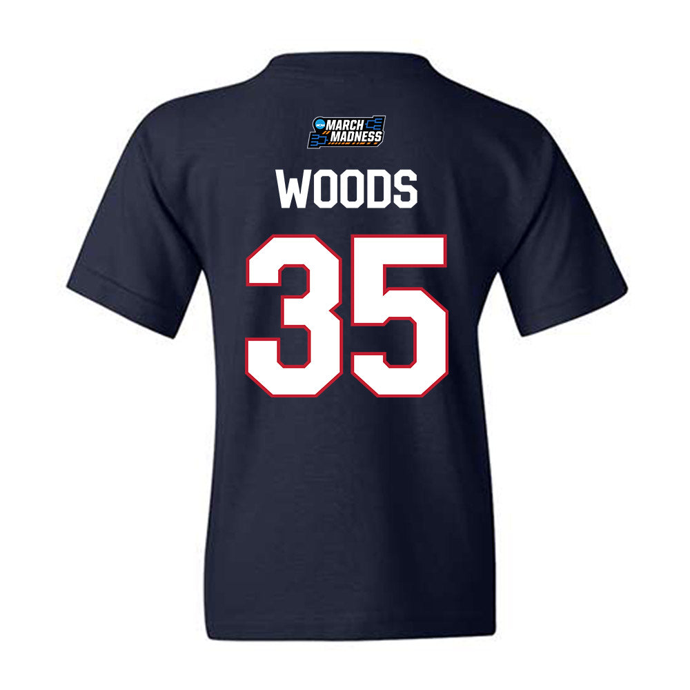 Samford - NCAA Women's Basketball : Alexis Woods - NCAA® March Madness® 2026 Youth T-Shirt-1