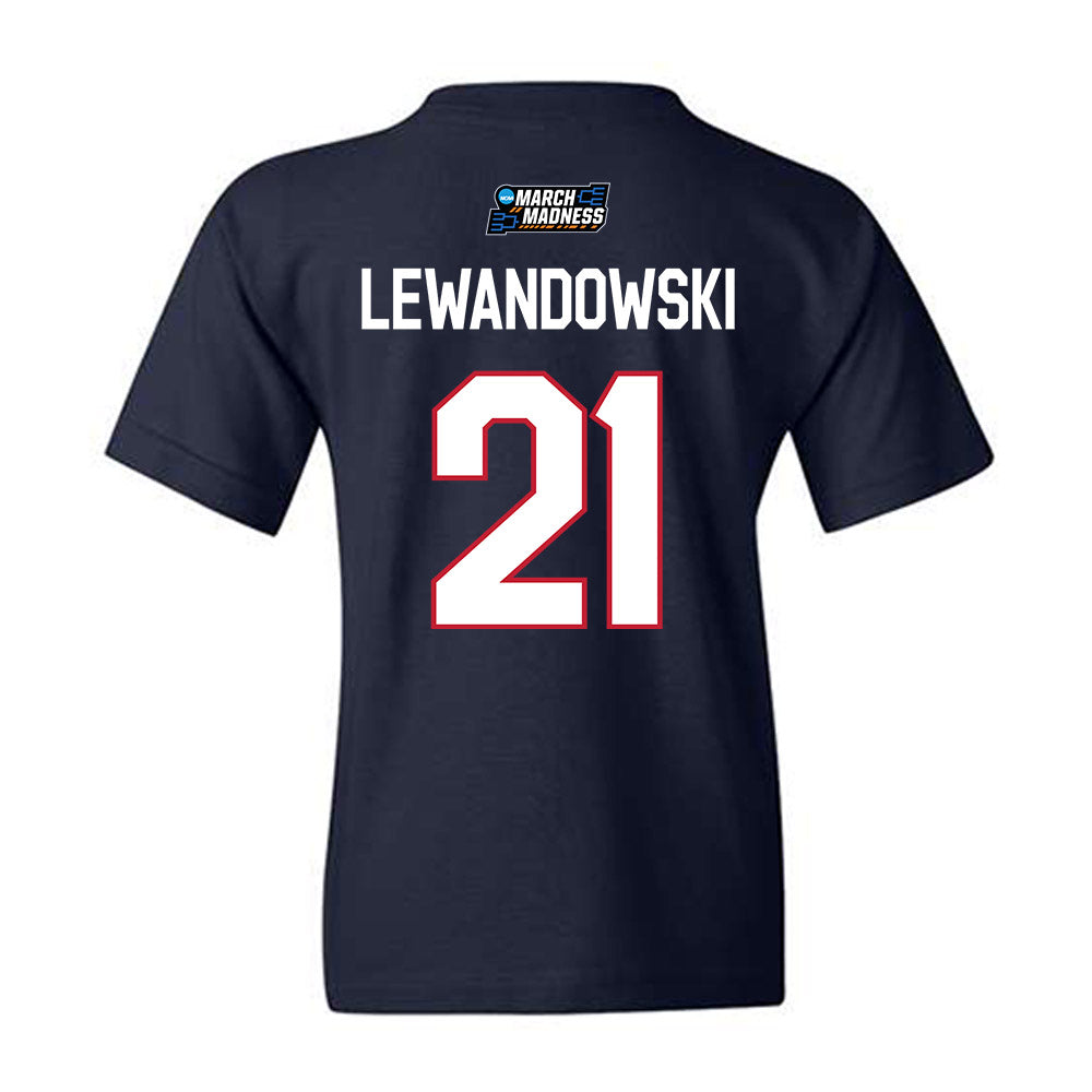 Samford - NCAA Women's Basketball : Kylee Lewandowski - NCAA® March Madness® 2026 Youth T-Shirt-1