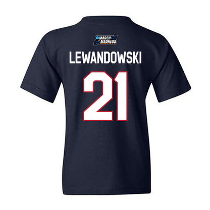 Samford - NCAA Women's Basketball : Kylee Lewandowski - NCAA® March Madness® 2026 Youth T-Shirt-1