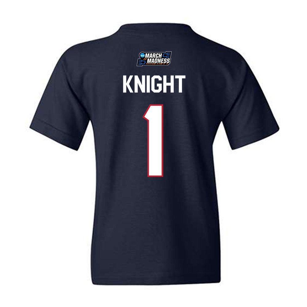 Samford - NCAA Women's Basketball : Jada Knight - NCAA® March Madness® 2026 Youth T-Shirt-1