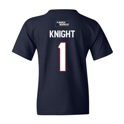 Samford - NCAA Women's Basketball : Jada Knight - NCAA® March Madness® 2026 Youth T-Shirt-1