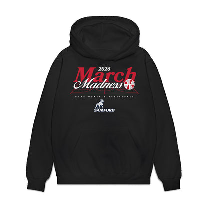 Samford - NCAA Women's Basketball : Briana Rivera - NCAA® March Madness® 2026 Premium Hooded Sweatshirt-0