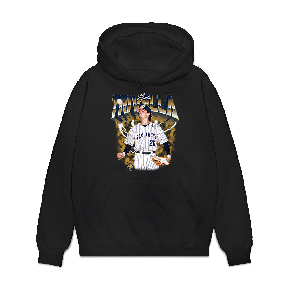 FIU - NCAA Baseball : Mario Trivella - Collage Premium Hooded Sweatshirt-0