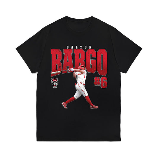 NC State - NCAA Baseball : Dalton Bargo - Collage Comfort Colors T-Shirt-0