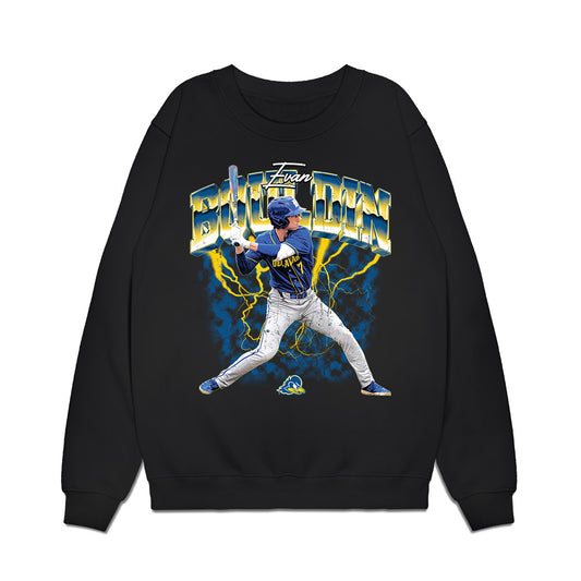 Delaware - NCAA Baseball : Evan Bouldin - Collage Premium Crewneck Sweatshirt-0