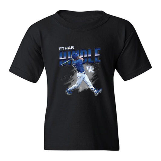 Kentucky - NCAA Baseball : Ethan Hindle - Collage Youth T-Shirt-0