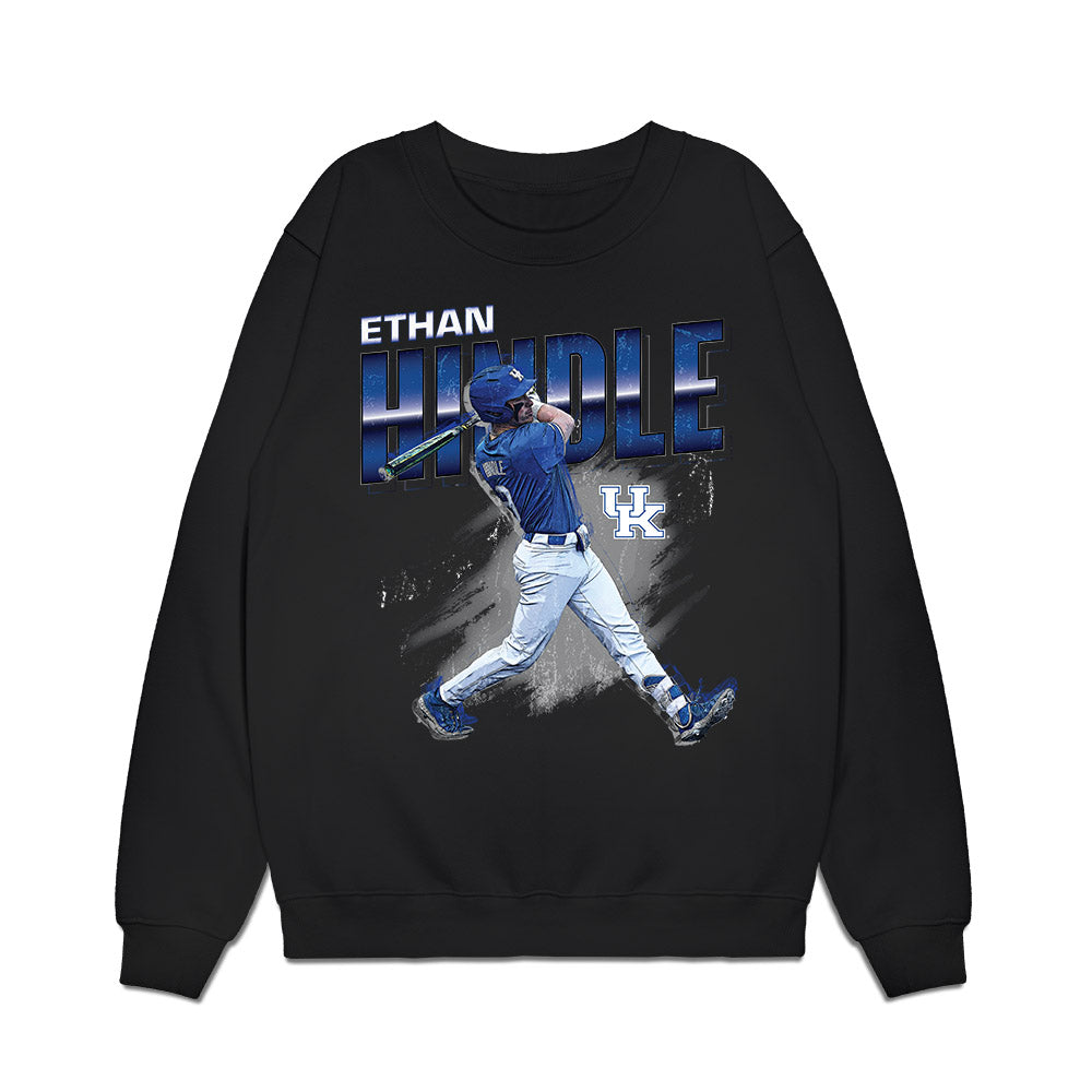 Kentucky - NCAA Baseball : Ethan Hindle - Collage Premium Crewneck Sweatshirt-0