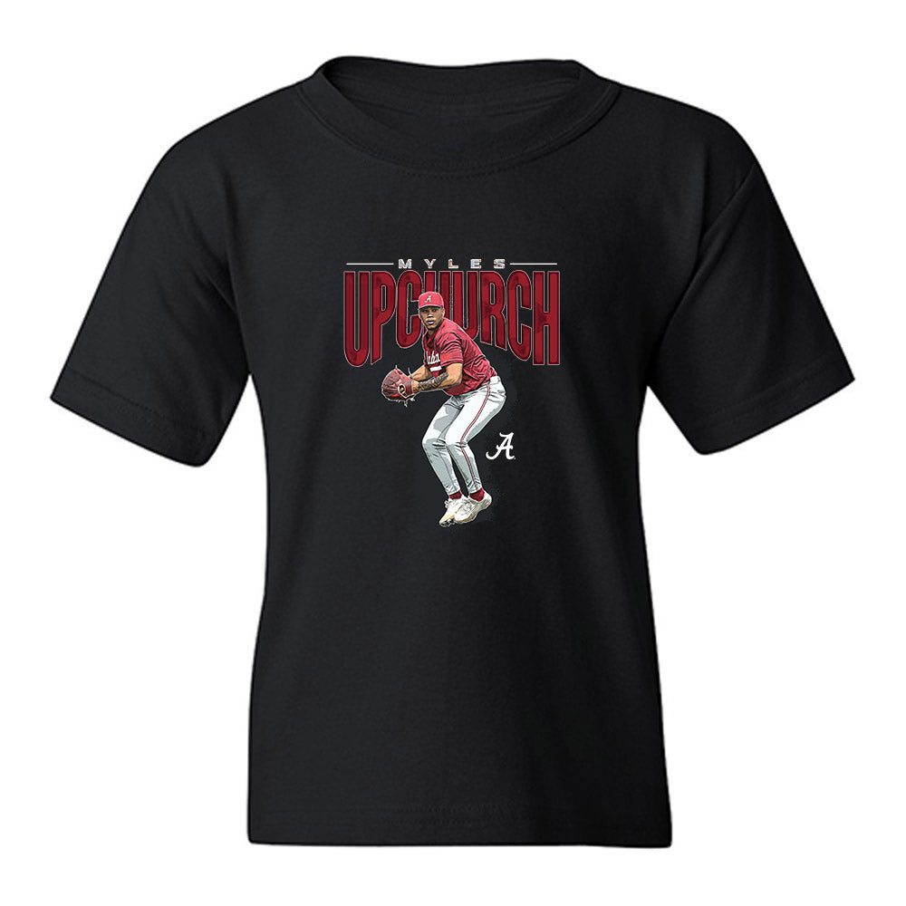 Alabama - NCAA Baseball : Myles Upchurch - Youth T-Shirt-0