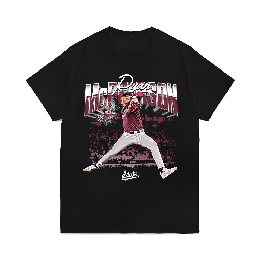 Mississippi State - NCAA Baseball : Ryan McPherson - Collage Comfort Colors T-Shirt-0