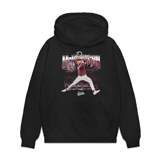 Mississippi State - NCAA Baseball : Ryan McPherson - Collage Premium Hooded Sweatshirt-0