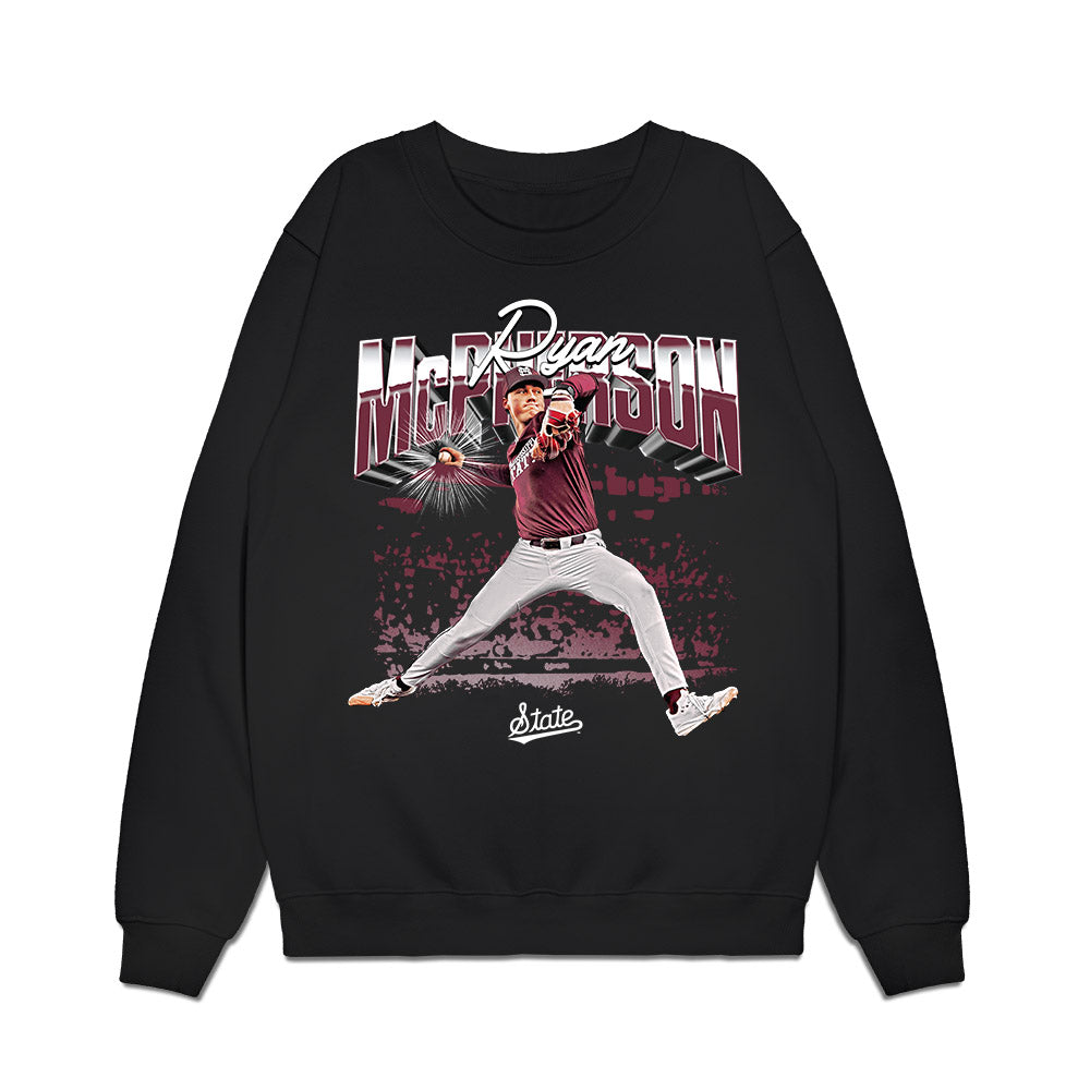 Mississippi State - NCAA Baseball : Ryan McPherson - Collage Premium Crewneck Sweatshirt-0