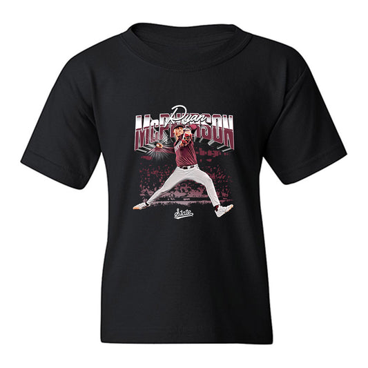 Mississippi State - NCAA Baseball : Ryan McPherson - Collage Youth T-Shirt-0