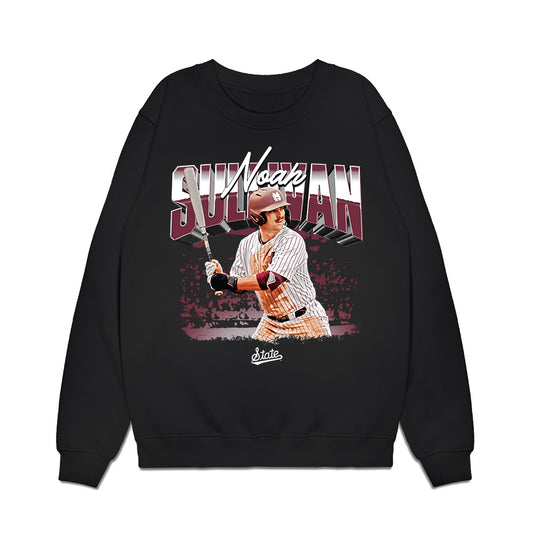 Mississippi State - NCAA Baseball : Noah Sullivan - Collage Premium Crewneck Sweatshirt-0