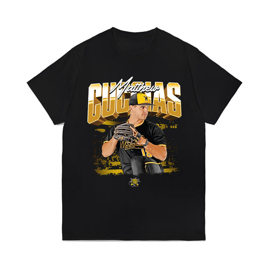 Wichita State - NCAA Baseball : Matthew Cuccias - Collage Comfort Colors T-Shirt-0