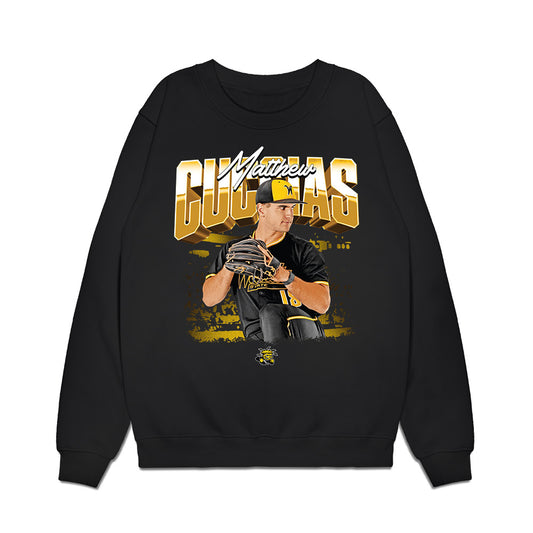 Wichita State - NCAA Baseball : Matthew Cuccias - Collage Premium Crewneck Sweatshirt-0
