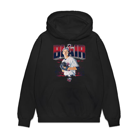 Liberty - NCAA Baseball : Ben Blair - Collage Premium Hooded Sweatshirt-0