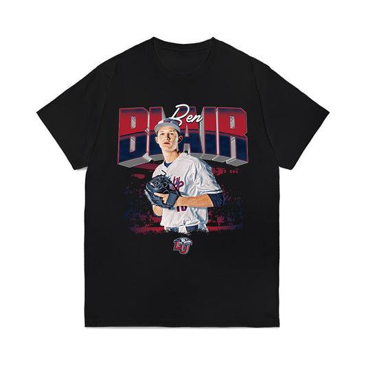Liberty - NCAA Baseball : Ben Blair - Collage Comfort Colors T-Shirt-0
