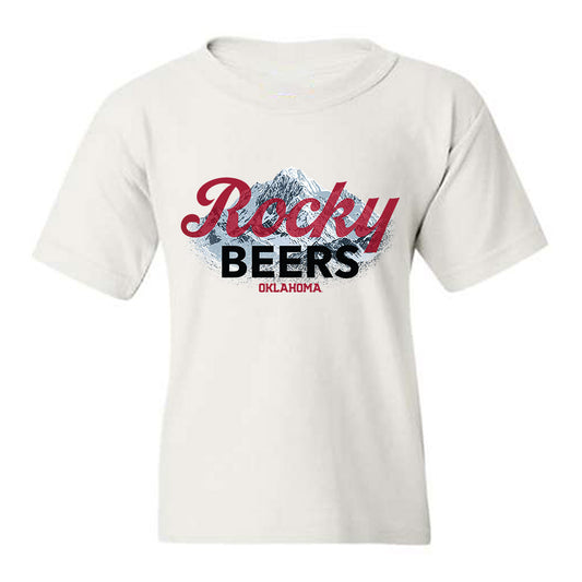 Oklahoma - NCAA Football : Rocky Beers - Graphic Youth T-Shirt-0