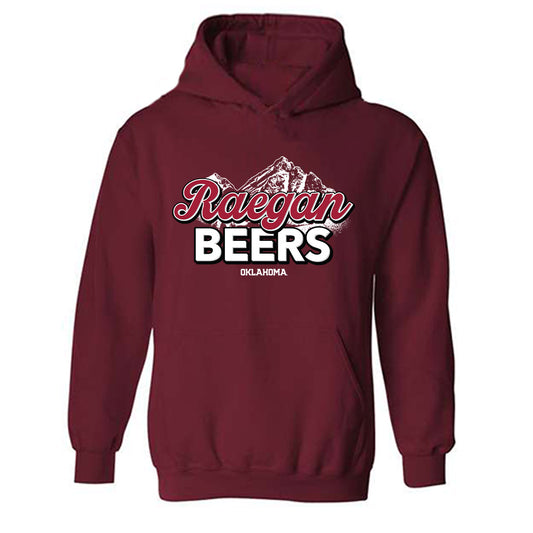 Oklahoma - NCAA Women's Basketball : Raegan Beers - Graphic Hooded Sweatshirt-0